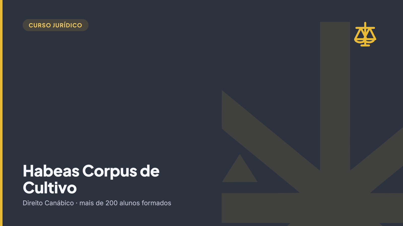 Curso Jurídico de Habeas Corpus